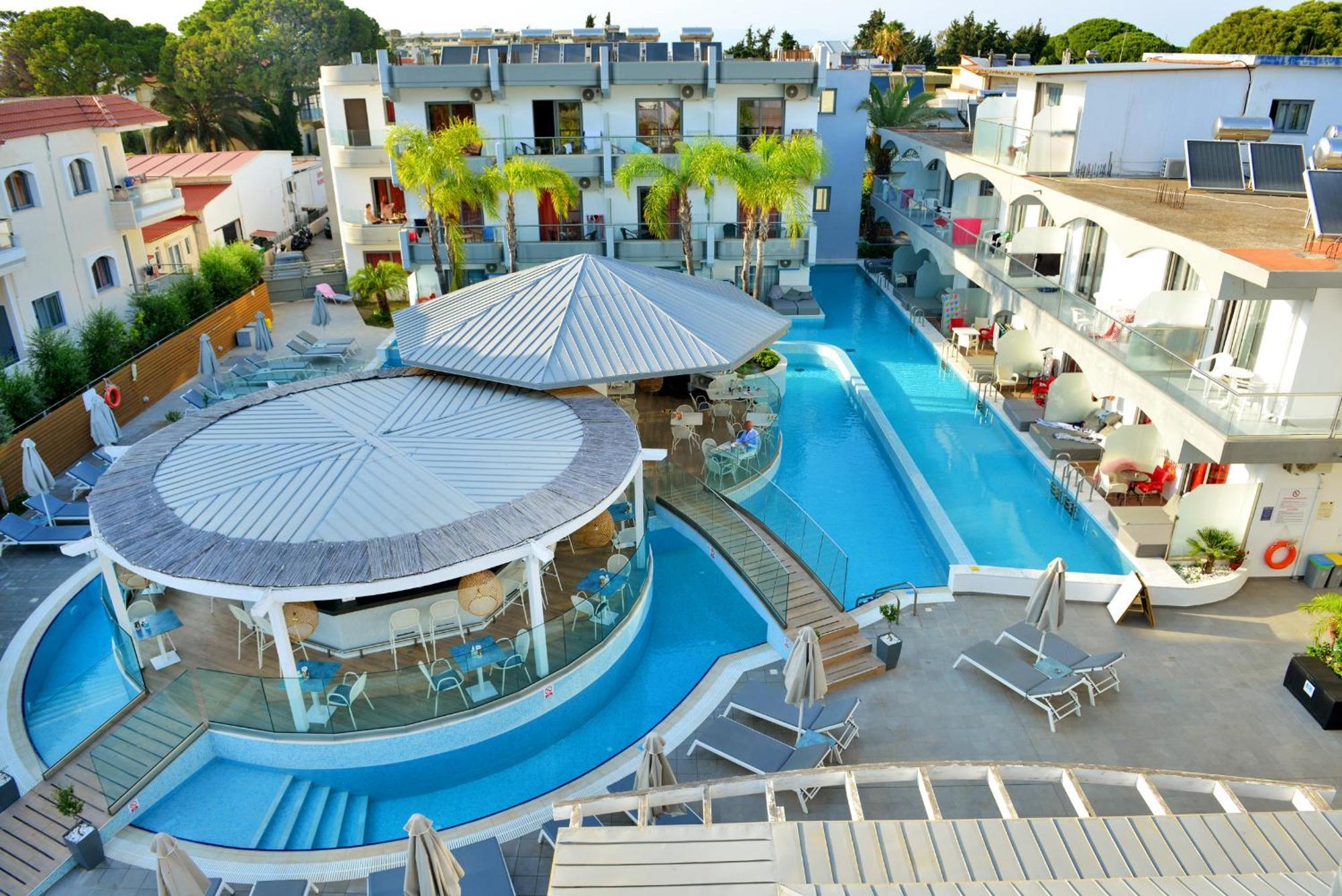 Katia Hotel Ialysos  Exteriör bild