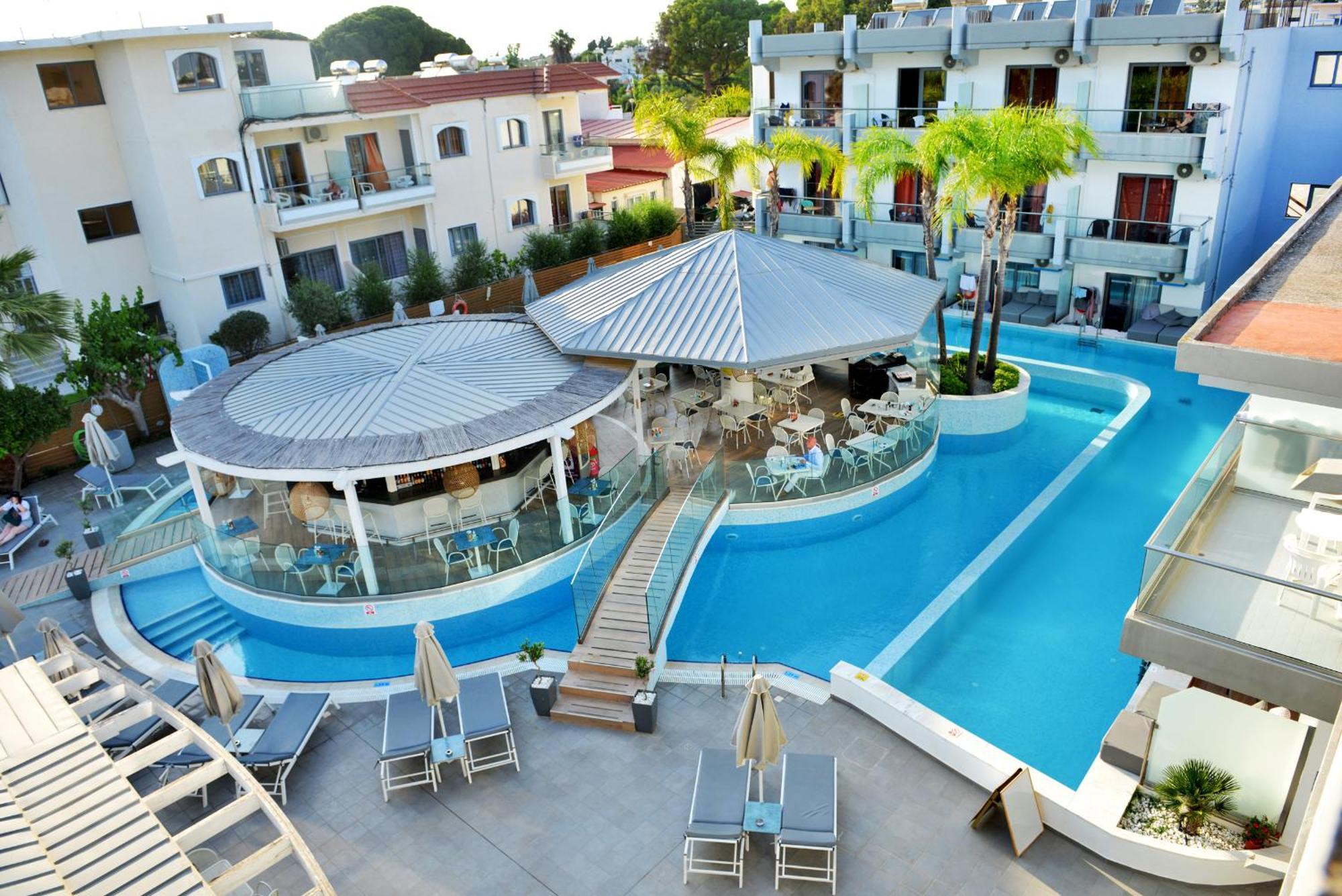 Katia Hotel Ialysos  Exteriör bild
